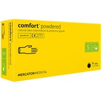 Rukavice pro široké použítí - Mercator Comfort powdered S, 100 ks