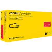 Rukavice pro široké použítí - Mercator Comfort powdered L, 100 ks