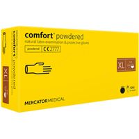 Rukavice pro široké použítí - Mercator Comfort powdered XL, 100 ks