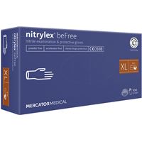 Nejjemnější jednorázové rukavice - Mercator Nitrylex beFree XL, 100 ks